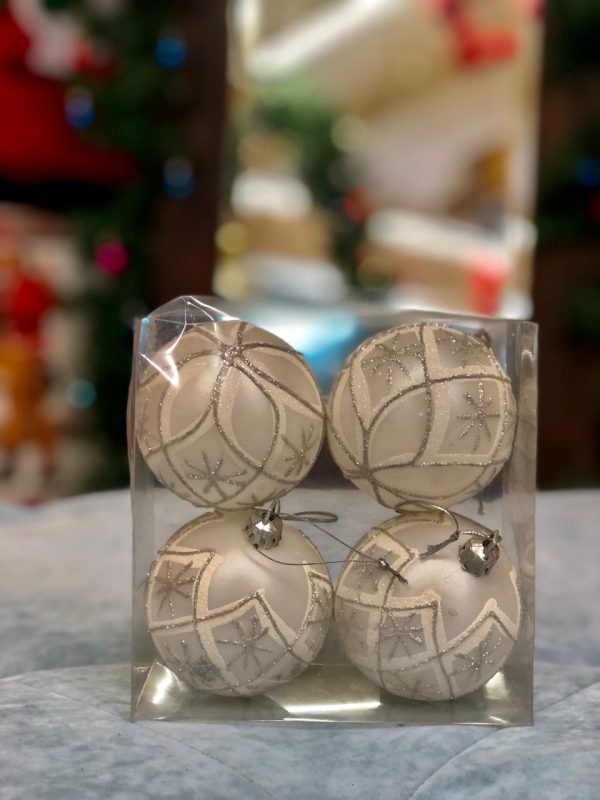 Sfera silver me folkbore Set 4 cope - Figura 1