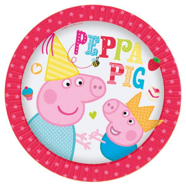 Pjata Pepa Pig Set 8cope 23cm - Figura 1