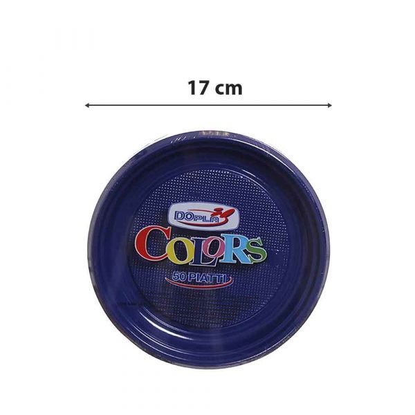 Pjata blu e erret Set 30cope 17cm - Figura 1