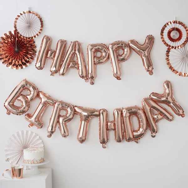Happy birthday rose gold - Figura 1